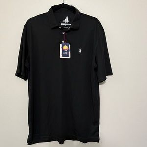 NWT Johnnie-O Prep-Formance Black Fairway Polo